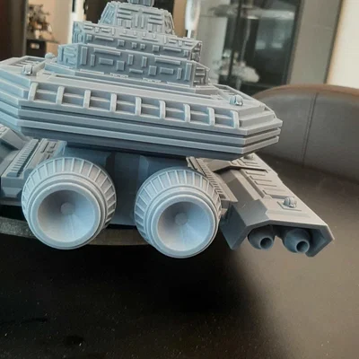BC-303 từ Stargate (phiên bản Concept Art) - mẫu 3D