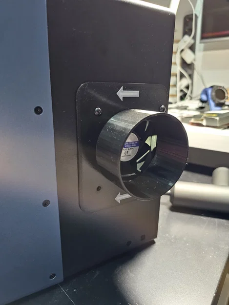 Adapter Ống Flex 80mm - Mặt Bích - Sculpfun iCube - Image 5