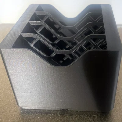 Gridfinity with pin - Hộp sắp xếp dây cáp (Cable Organizing Boxes)