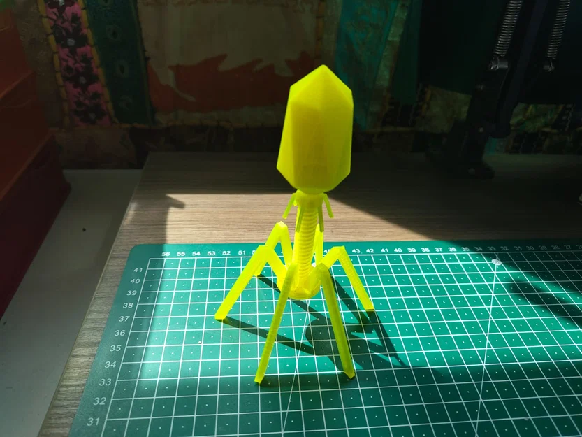 Mô hình Bacteriophage (virus ăn vi khuẩn) để trưng bày - Image 2