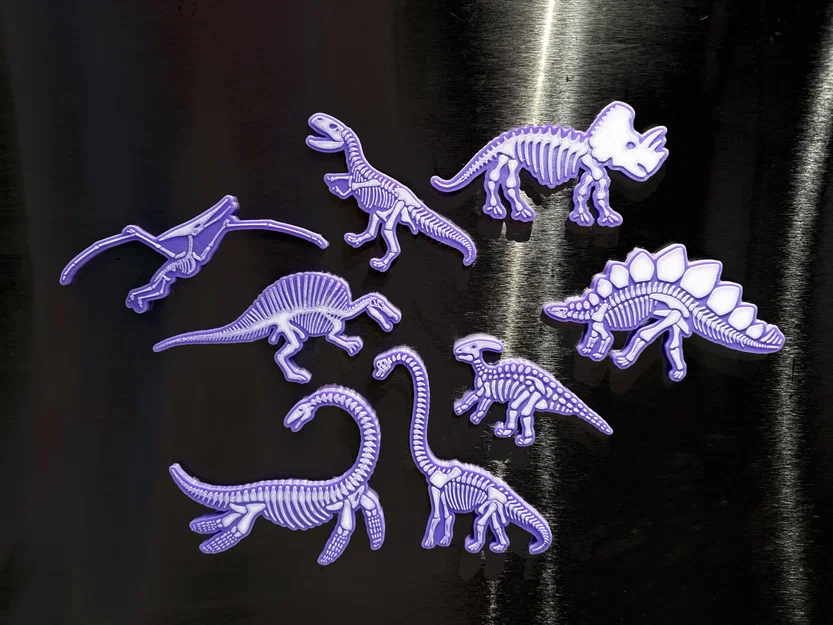 Nam châm Xương Khủng Long (Dinosaur Bones Magnets) - Image 1