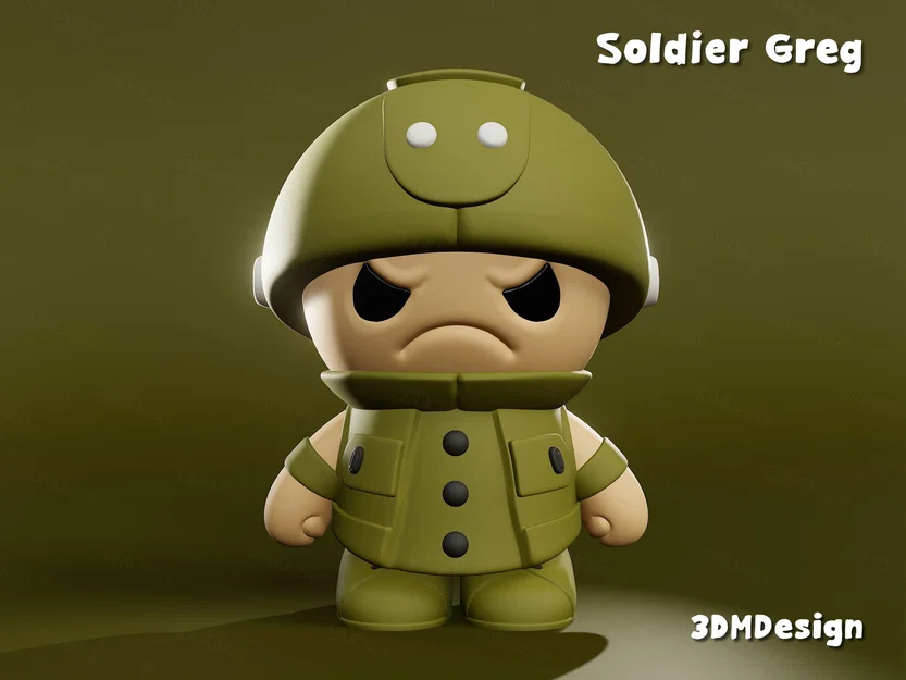 Grumpy Soldier Greg – Anh lính Greg cau có - Image 1