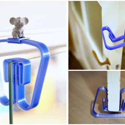 Chặn cửa an toàn/Đệm cửa V2 (Design 2023) - 7 size & clip gắn figure
