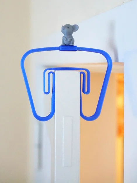 Chặn cửa an toàn/Đệm cửa V2 (Design 2023) - 7 size & clip gắn figure - Image 2