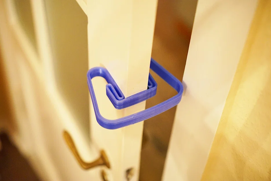 Chặn cửa an toàn/Đệm cửa V2 (Design 2023) - 7 size & clip gắn figure - Image 6