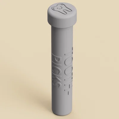 Hộp đựng tăm du lịch (Travel Container for Tooth Picks)