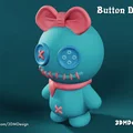 Móc khóa Button Dolly (Button Dolly Keychain) - Thumbnail 3