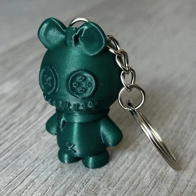 Móc khóa Button Dolly (Button Dolly Keychain)