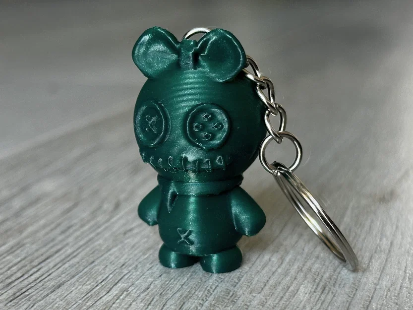 Móc khóa Button Dolly (Button Dolly Keychain) - Image 5