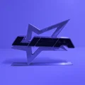 Mô hình 3D Logo LISA Rockstar - Món đồ trang trí dành riêng cho fan - Thumbnail 1