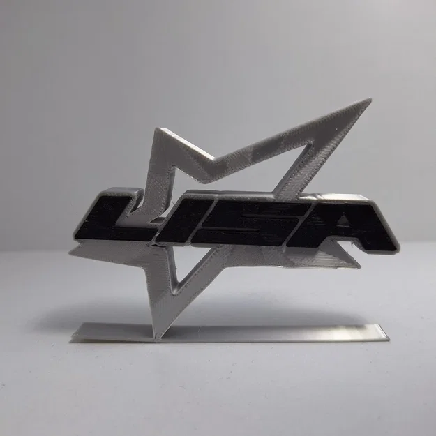 Mô hình 3D Logo LISA Rockstar - Món đồ trang trí dành riêng cho fan - Image 2