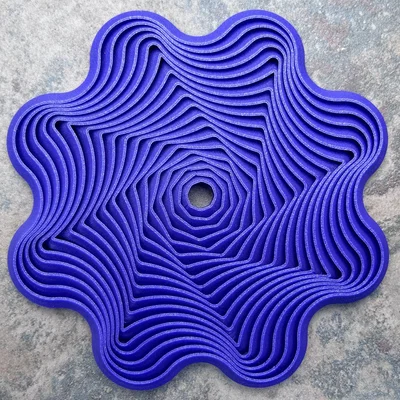 Wavy Nested Fidget (Đồ chơi fidget lồng nhau gợn sóng)