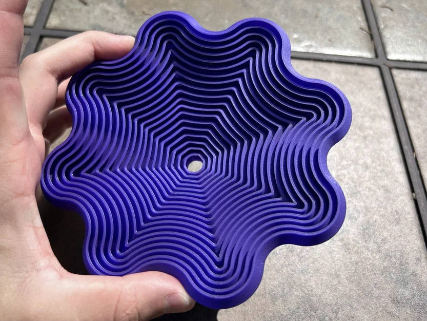 Wavy Nested Fidget (Đồ chơi fidget lồng nhau gợn sóng) - Image 3