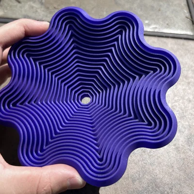 Wavy Nested Fidget (Đồ chơi fidget lồng nhau gợn sóng)