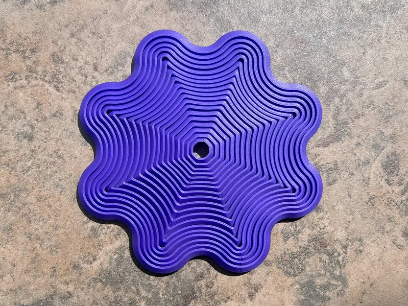 Wavy Nested Fidget (Đồ chơi fidget lồng nhau gợn sóng) - Image 5