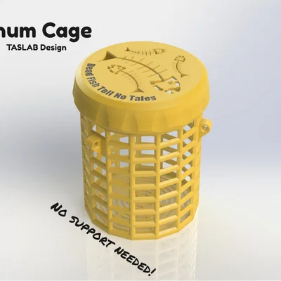 Chum Cage – Lồng đựng chum bait 3.5L cho câu cá & bẫy tôm càng