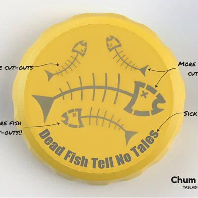 Chum Cage – Lồng đựng chum bait 3.5L cho câu cá & bẫy tôm càng