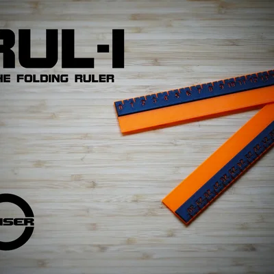 RUL-I Folding ruler – Thước gấp gọn