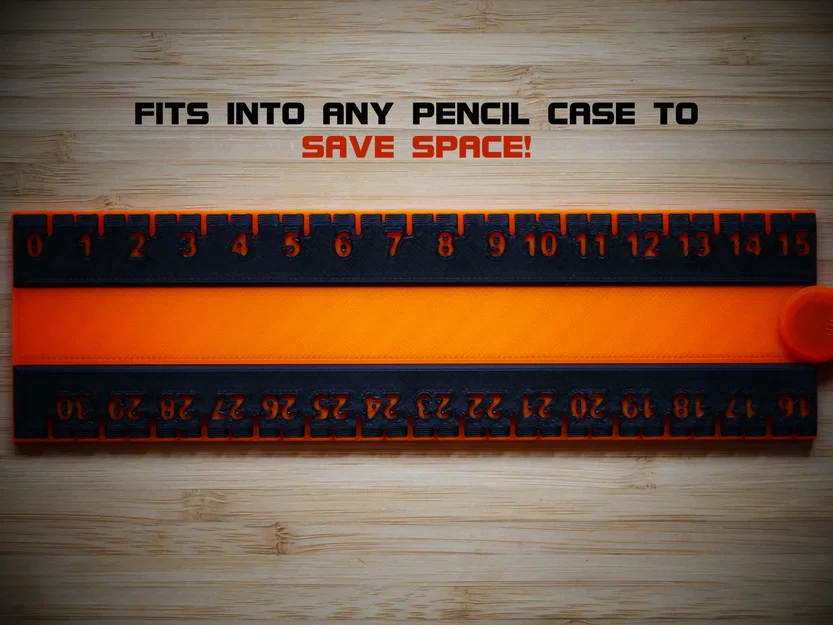 RUL-I Folding ruler – Thước gấp gọn - Image 2