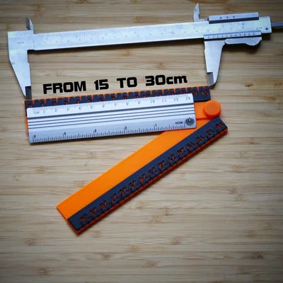 RUL-I Folding ruler – Thước gấp gọn