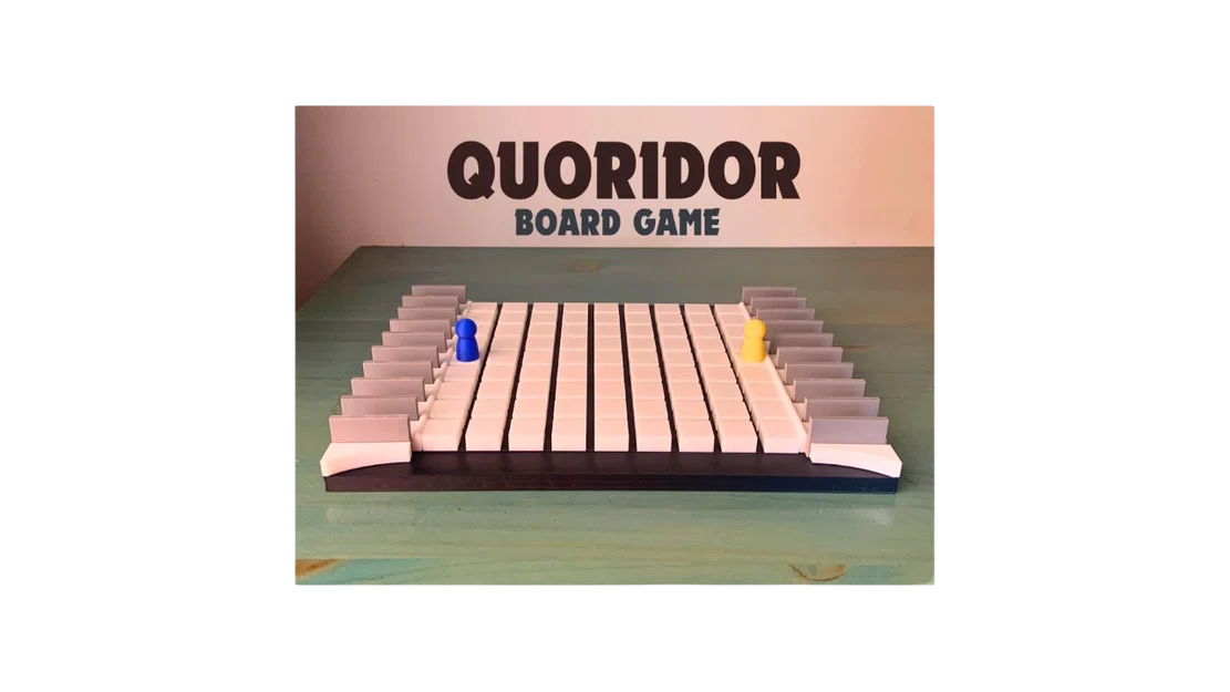 Quoridor Board Game (Bàn cờ chiến thuật Quoridor) - Image 1