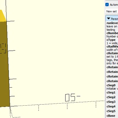 Thanh giữ cờ lê (spanner) tuỳ biến bằng OpenSCAD