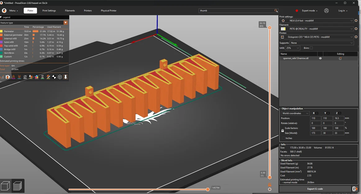 Thanh giữ cờ lê (spanner) tuỳ biến bằng OpenSCAD - Image 6