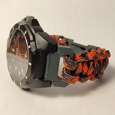 Dây/Vòng tay đồng hồ Paracord kèm khóa (Buckle) và adapter