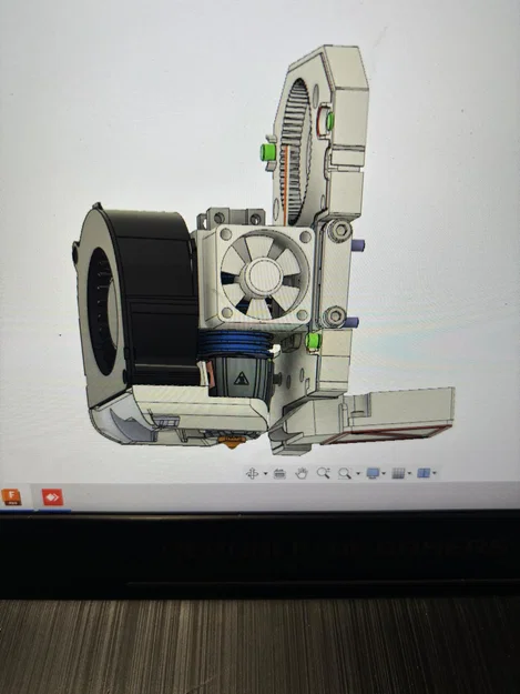 Ngàm gắn hotend Rapido HF cho SOVOL SV08 (AB RIB) - Image 7