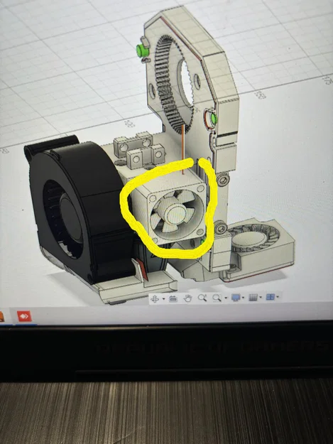 Ngàm gắn hotend Rapido HF cho SOVOL SV08 (AB RIB) - Image 10