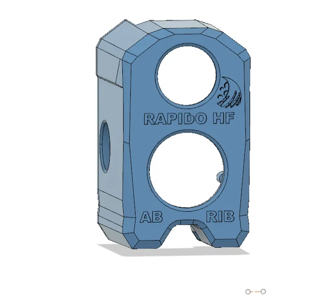 Ngàm gắn hotend Rapido HF cho SOVOL SV08 (AB RIB) - Image 11