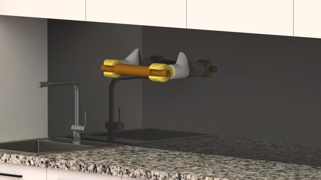 Kệ treo cuộn giấy tối giản hình Lego Mini Figure - Image 2