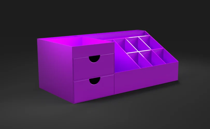 Khay đựng đồ đa năng in 3D - Giải pháp sắp xếp bàn làm việc gọn gàng - Image 1
