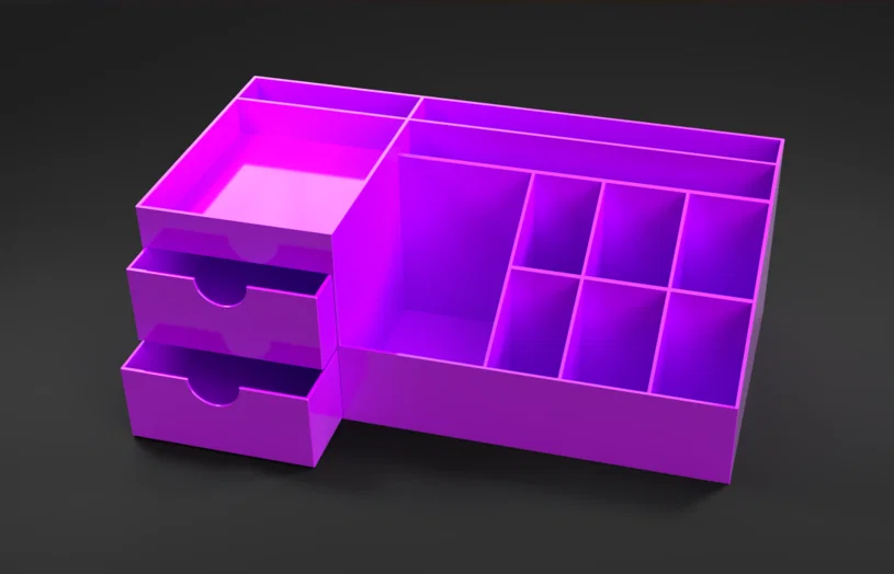 Khay đựng đồ đa năng in 3D - Giải pháp sắp xếp bàn làm việc gọn gàng - Image 2