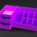 Khay đựng đồ đa năng in 3D - Giải pháp sắp xếp bàn làm việc gọn gàng - Thumbnail 2