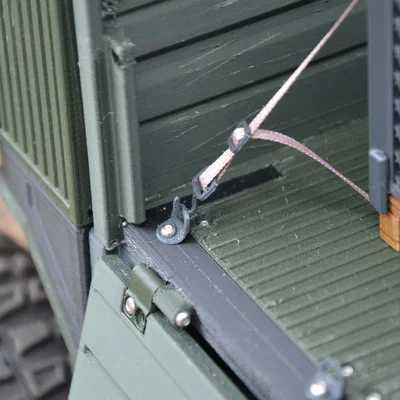 Hệ thống móc chằng hàng Cargo Mooring Hook System tỉ lệ 1/10