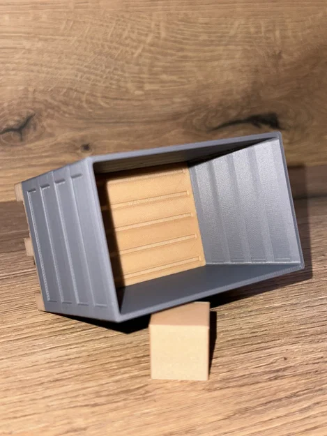 Mô hình Pallet và Thùng chứa hàng cho xe đồ chơi Bruder (In 3D) - Image 3