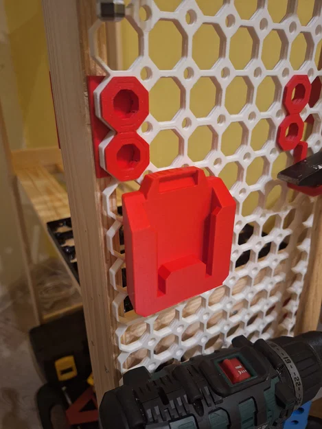 Giá treo pin Parkside cho Multiboard - Phụ kiện DIY cực chất - Image 2