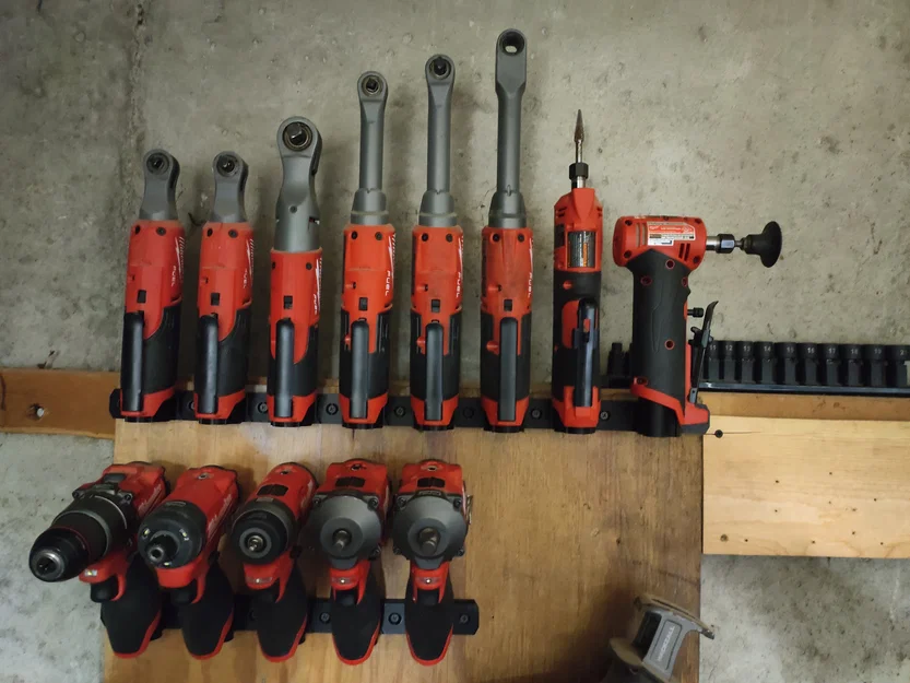 Giá treo công cụ Milwaukee M12 Modular (Bản in 3D tối ưu) - Image 1
