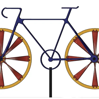 Wind Spinner Xe Đạp (Bicycle Wind Spinner)