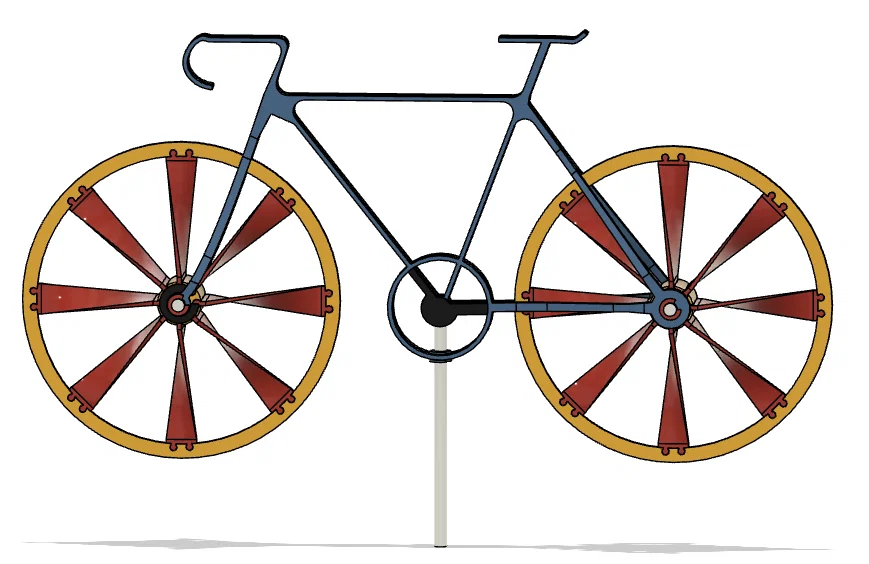 Wind Spinner Xe Đạp (Bicycle Wind Spinner) - Image 5