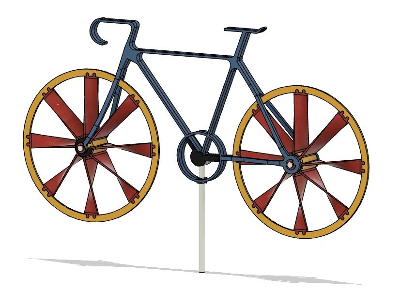 Wind Spinner Xe Đạp (Bicycle Wind Spinner) - Image 6
