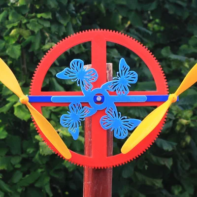 Wind Spinner Bánh Răng Bướm 2 Impeller (Double Impeller Butterfly Gear)