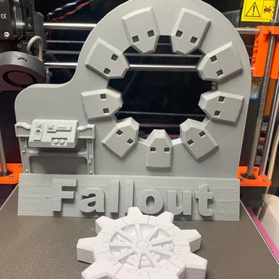 Cửa Vault Fallout (không có số)