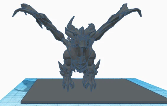 Mô hình rồng 3D (Dragon) thiết kế mạnh mẽ cực ngầu cho anh em - Image 1