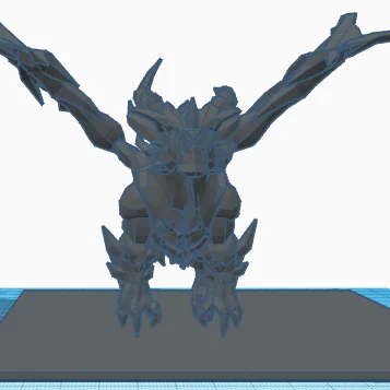 Mô hình rồng 3D (Dragon) thiết kế mạnh mẽ cực ngầu cho anh em