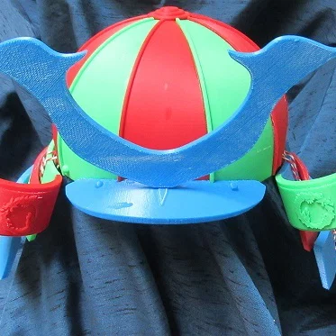 Mũ Samurai đội được (Samurai Helmet wearable)