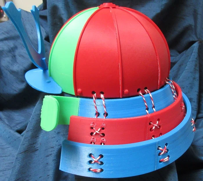Mũ Samurai đội được (Samurai Helmet wearable) - Image 4