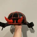 Nón samurai đội được có sừng (Wearable Samurai helmet with horns) - Thumbnail 2