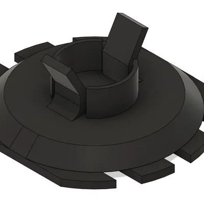 Nắp đậy ốc vít động cơ BMW E36 (Loại lớn) - File 3D in ấn